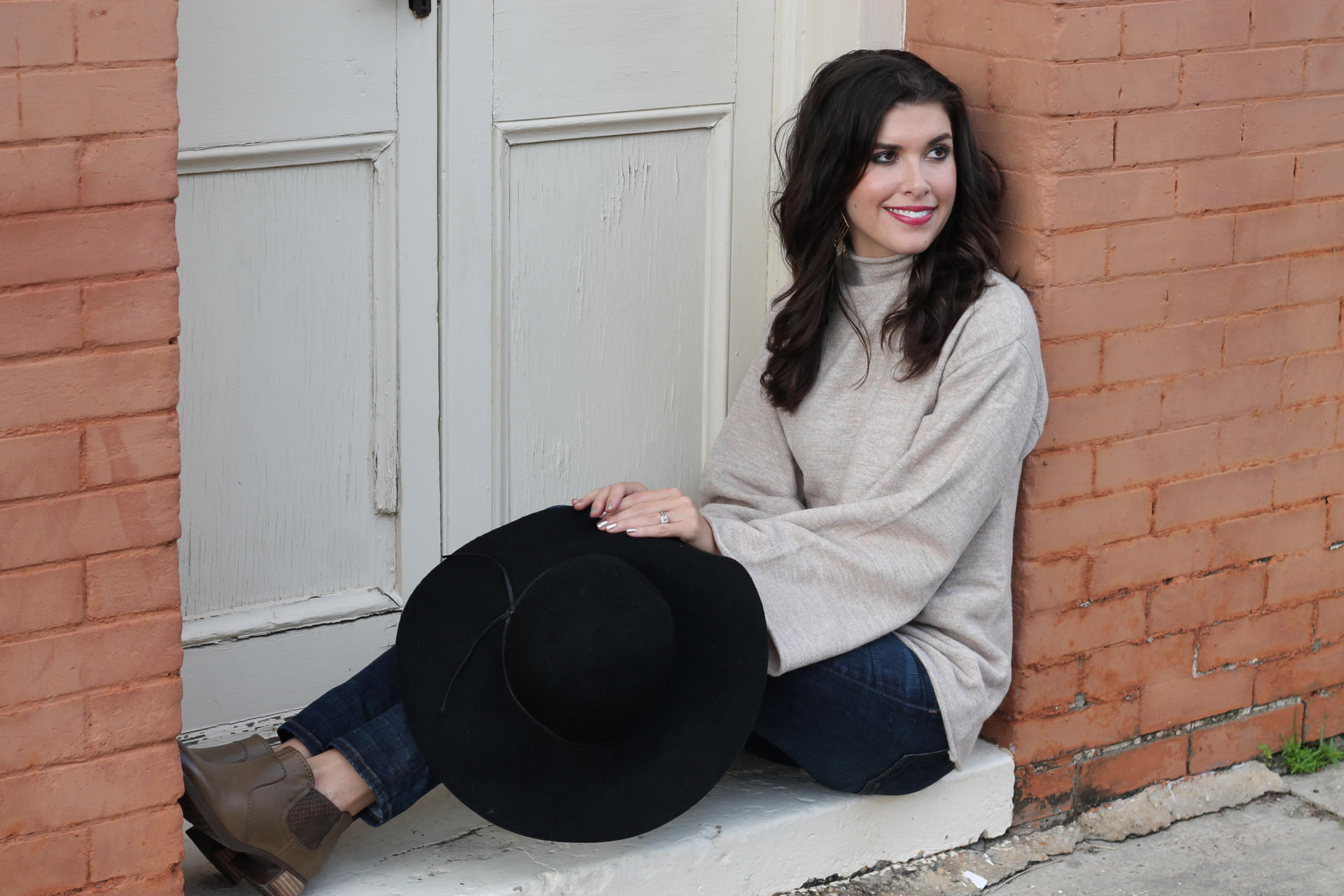 Bell Sleeve Sweater by New Orleans fashion blogger Style Waltz
