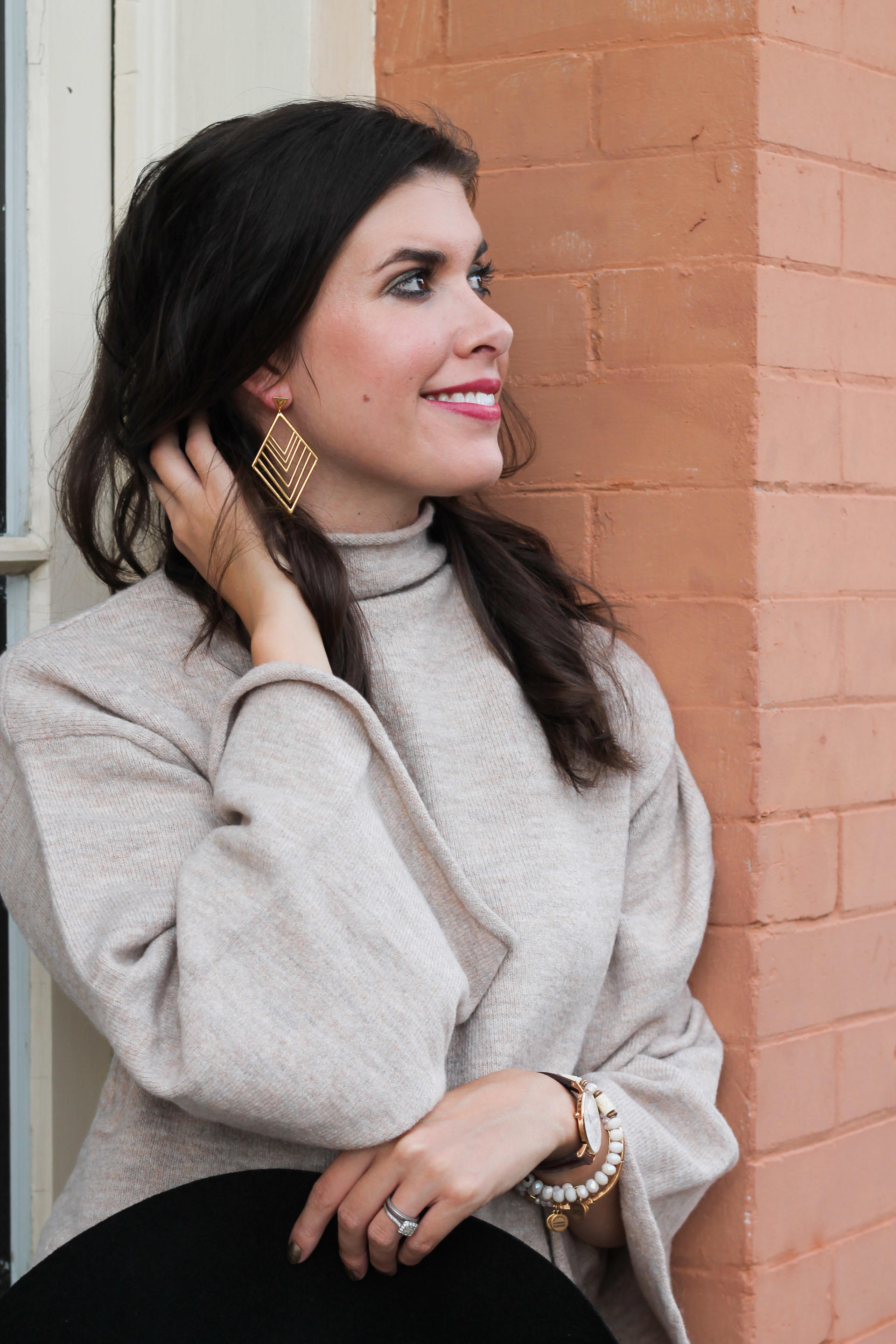 Bell Sleeve Sweater by New Orleans fashion blogger Style Waltz