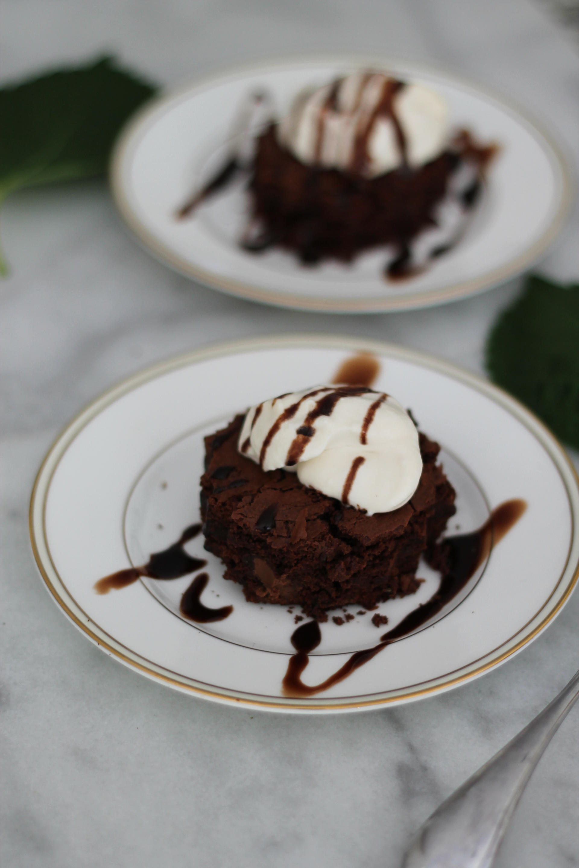 The Barefoot Contessa's Brownie Tart With Salted Caramel Whipped Cream
