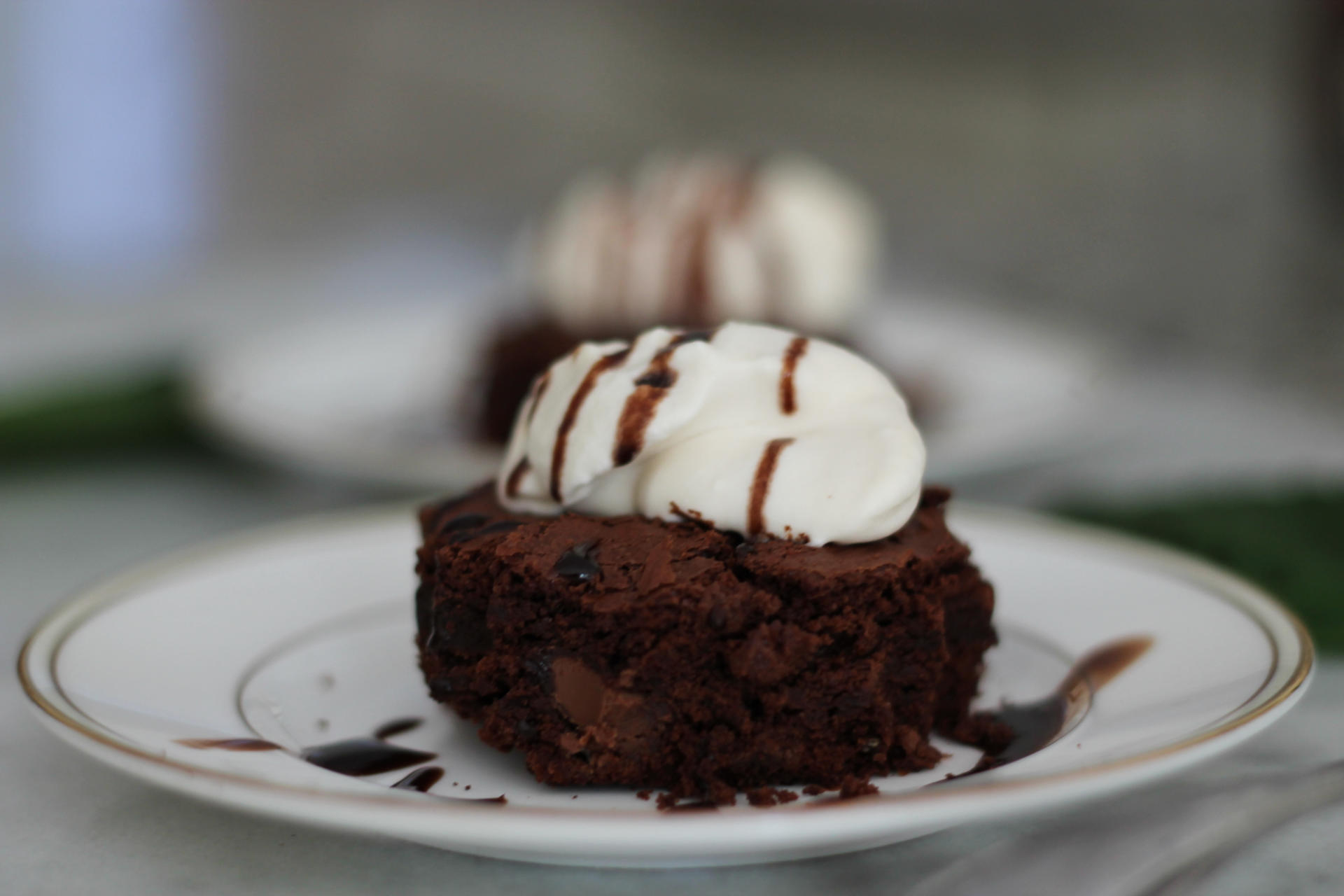 The Barefoot Contessa's Brownie Tart With Salted Caramel Whipped Cream
