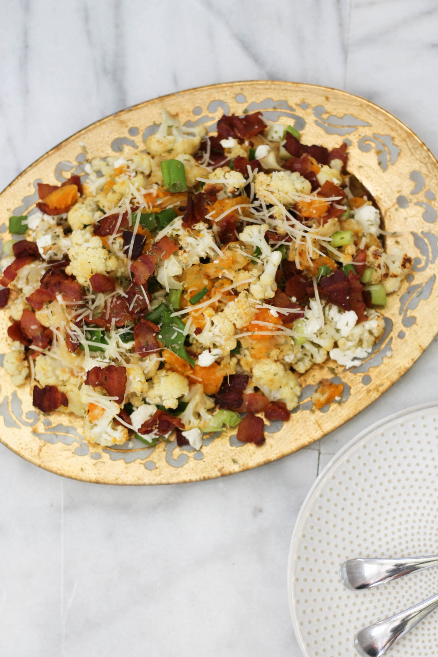 Holiday Ready Roasted Squash Salad by New York blogger Style Waltz