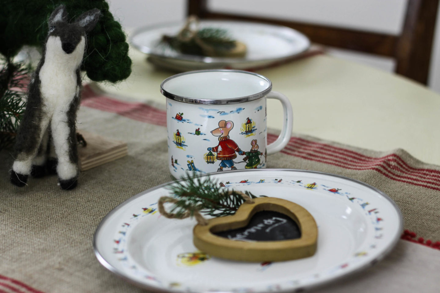 Easy Children's Christmas Tablescape With World Market