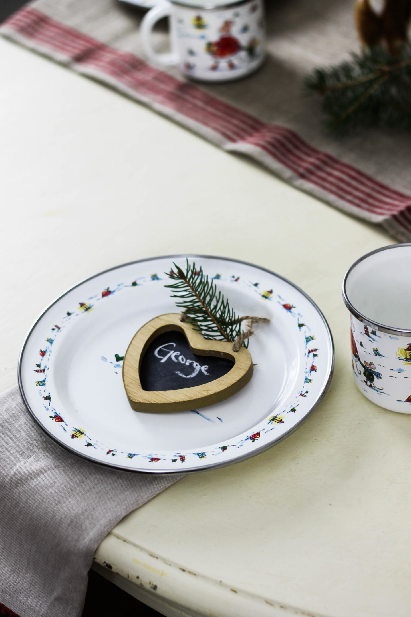 Easy Children's Christmas Tablescape With World Market