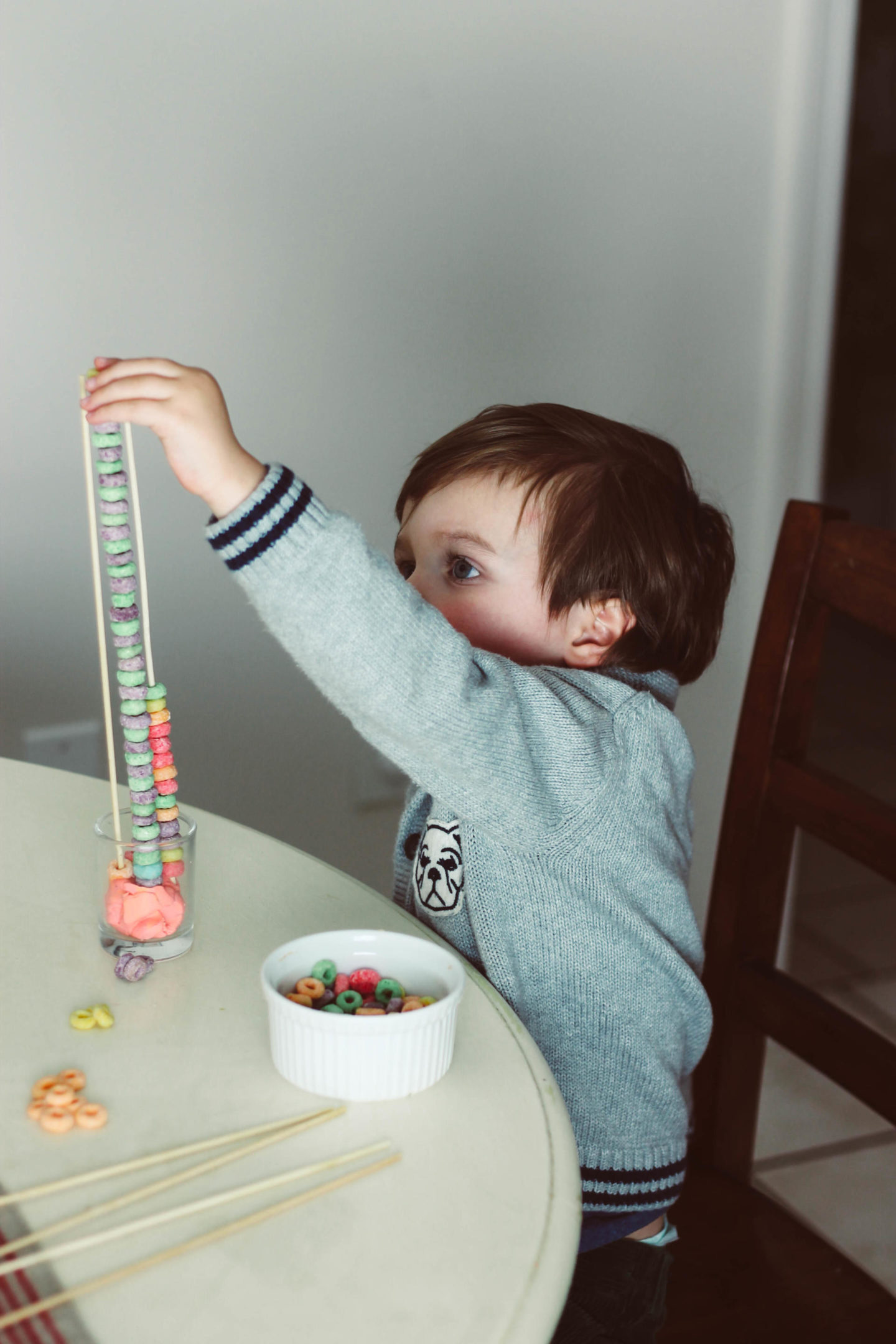 Stacking Work: A Toddler Montessori Based Activity