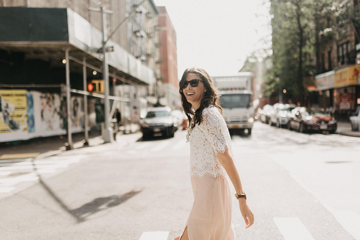 Spring Lace || Trying The Culotte Trend || Style Waltz