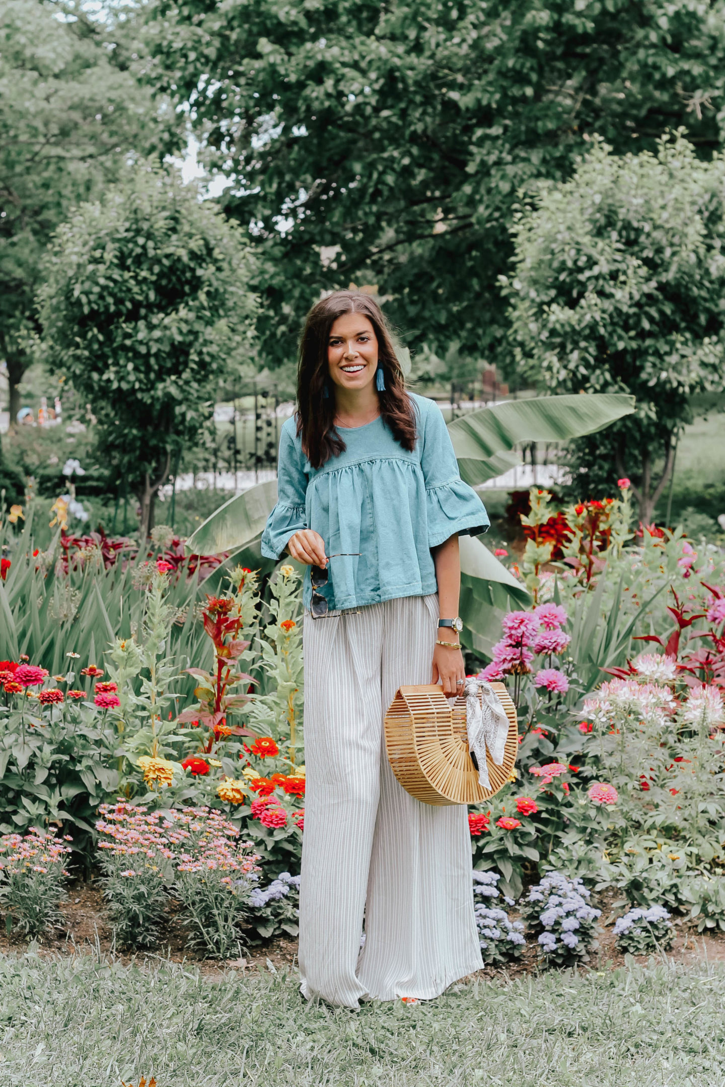 How To Style Wide Legged Pants For Summer