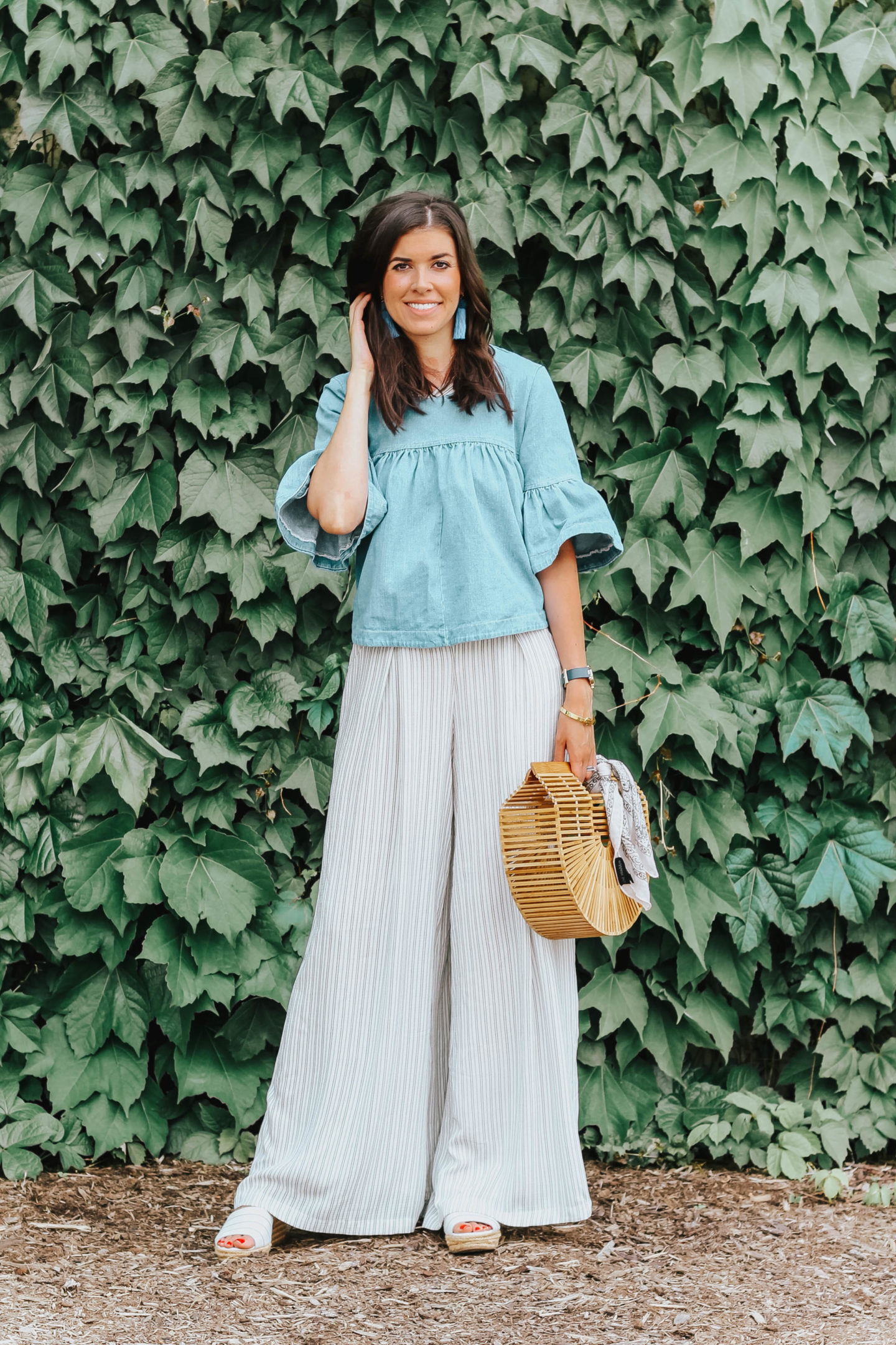How To Style Wide Legged Pants For Summer