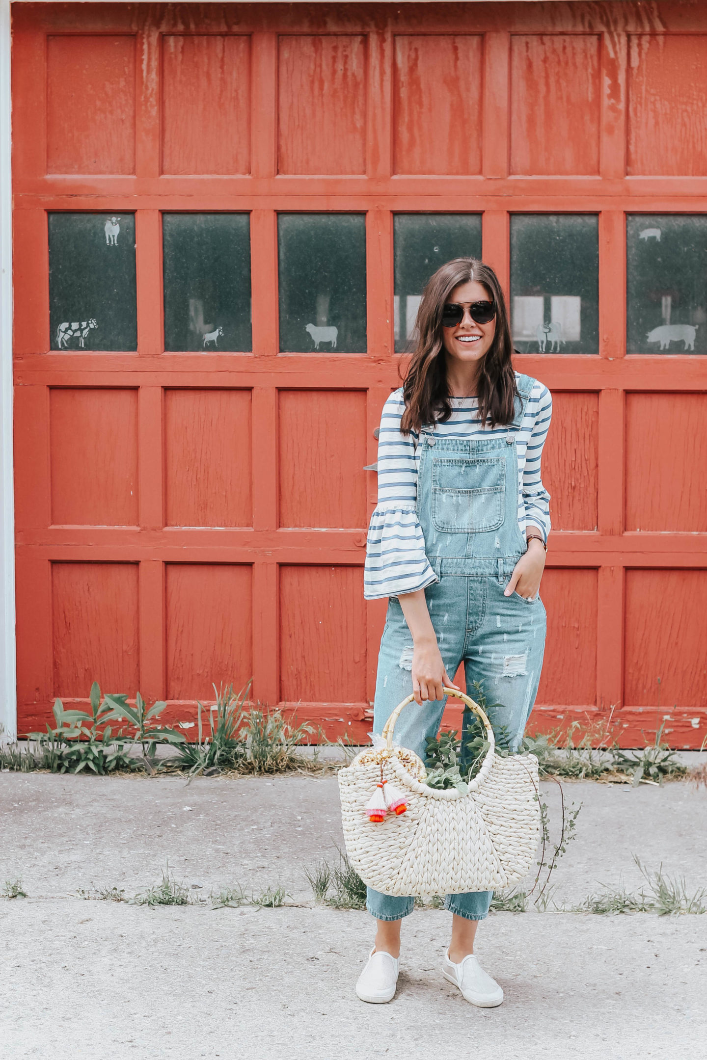 Recharge Your Motherhood | Styling Distressed Overalls | Style Waltz
