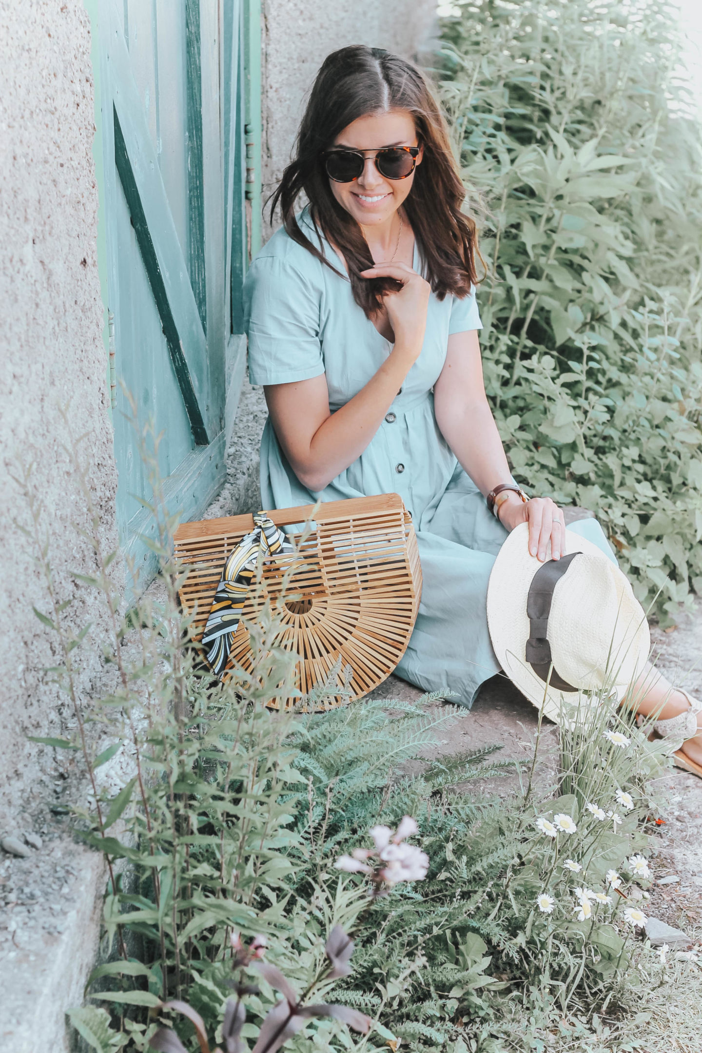 Buttoned Down Midi Dress For Summer | Style Waltz