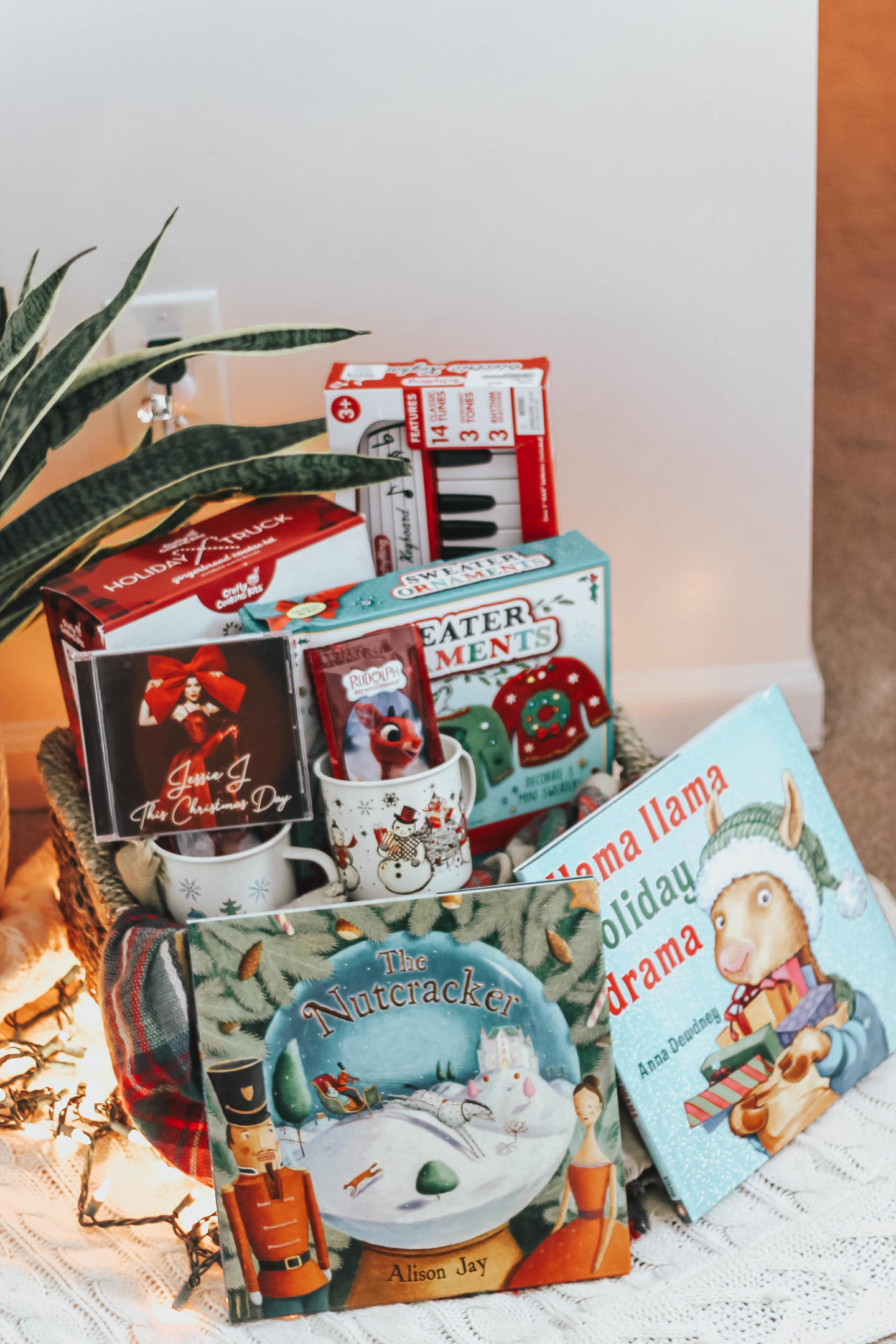Christmas Gift Basket For Children With World Market