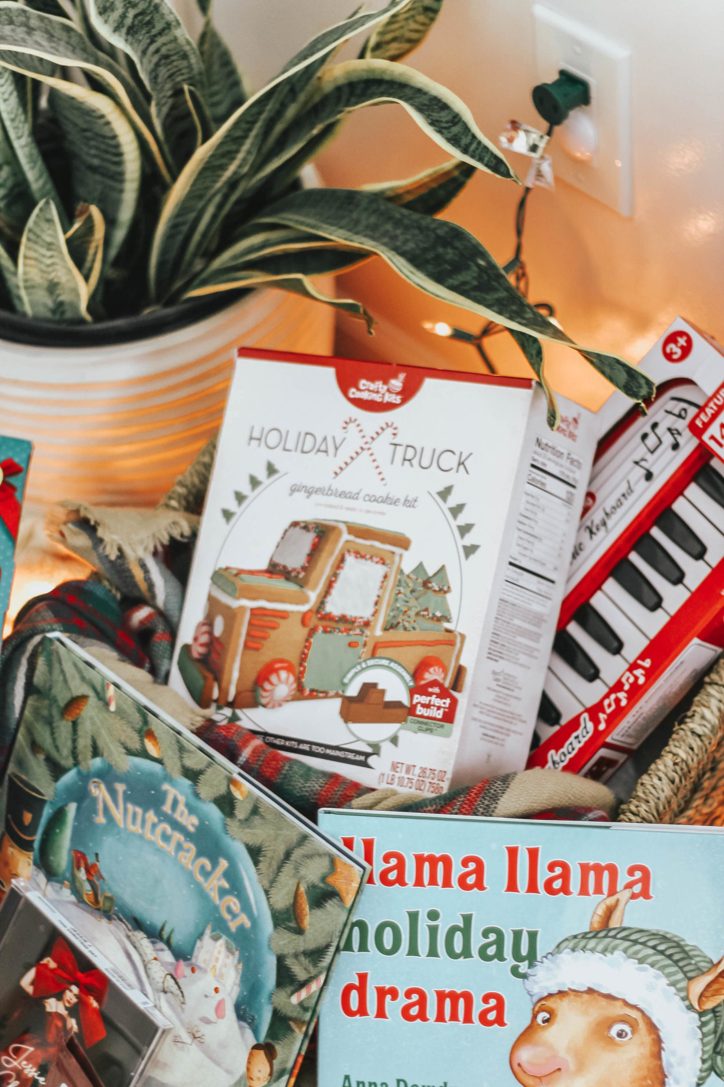 Christmas Gift Basket For Children With World Market