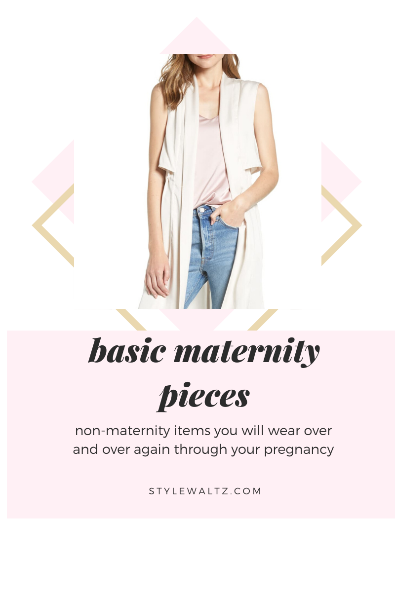 basic maternity pieces